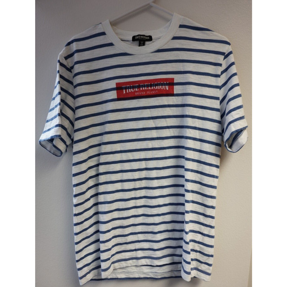 True religion shirts BOYS XL Youth Extra large bundle 4 tees black white blue - Picture 4 of 10